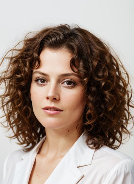 54109-4179787925-_lora_SigourneyWeaver_.8_ sw1 , headshot, woman, solo, curly hair, woman in suit, white background, no background, PNG, natural.png